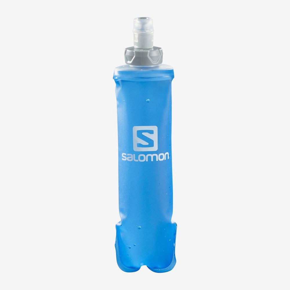 Salomon Israel SOFT FLASK 250ML/8OZ - Mens Trail Running Packs - Blue (PDXO-47962)